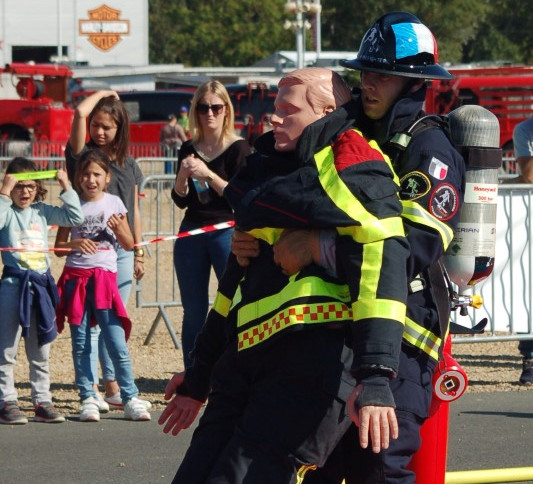 victim rescue firefighter challenge