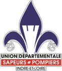 logo union départementale sapeurs pompiers indre et loire